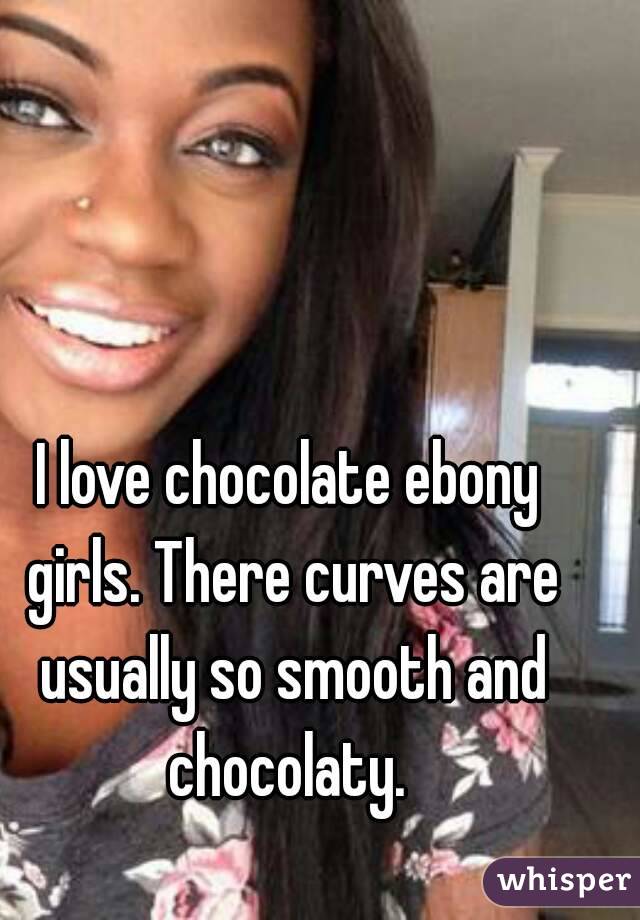 Ebony teens just love chocolate